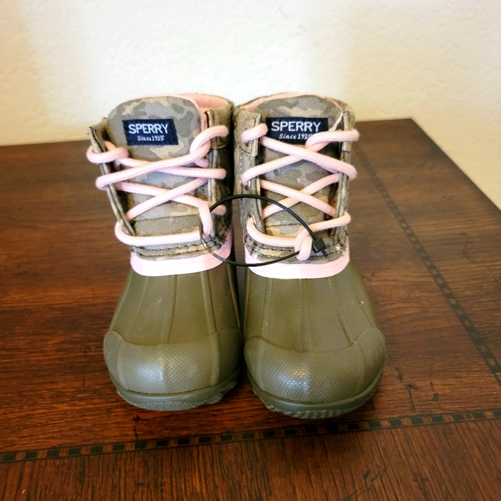 Sperry Kids Port Ankle Boots